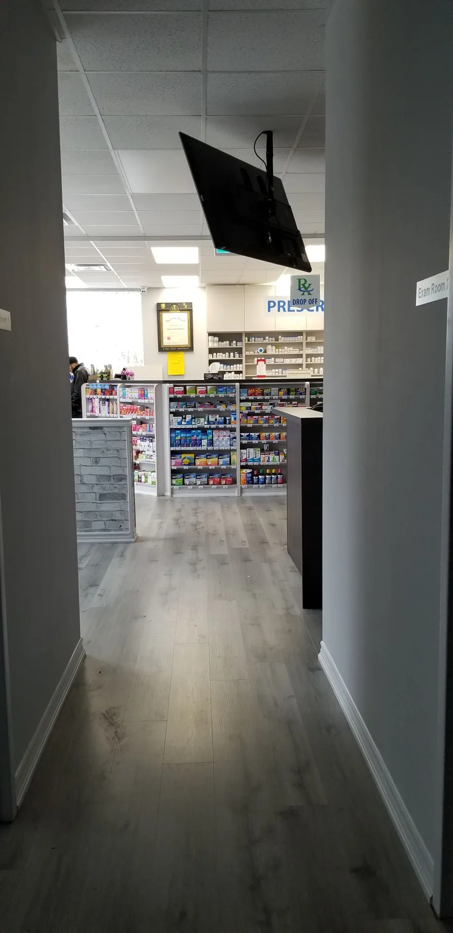 Alpha-Med interior construction detail
